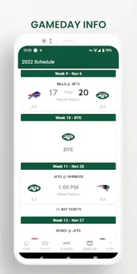 Official New York Jets android App screenshot 0